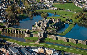 Caerphilly Castle Cardiff Images