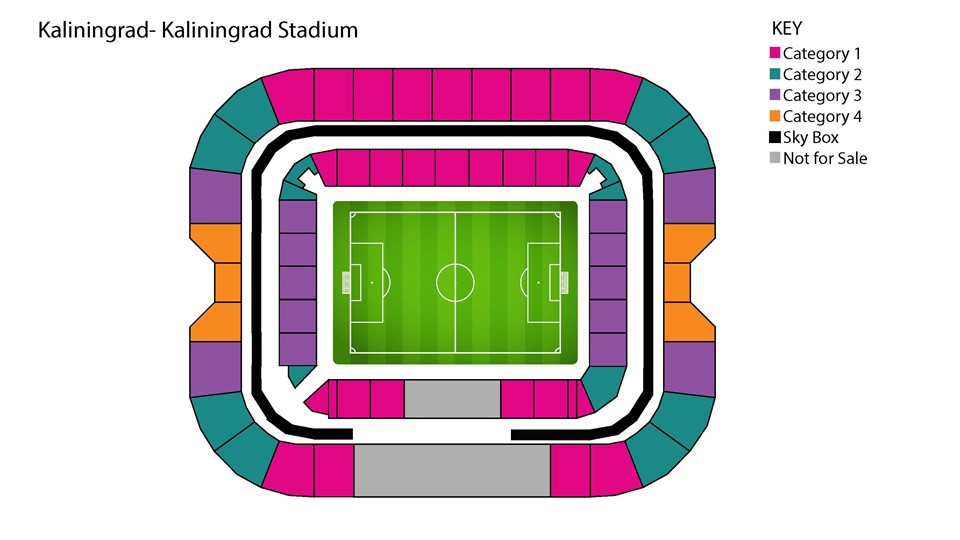 Kaliningrad Stadium Map